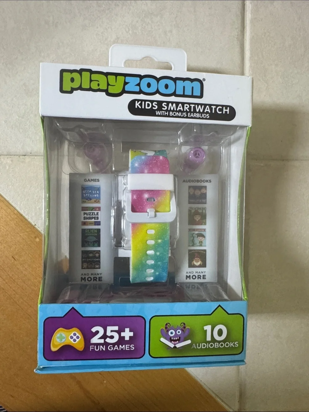 Kids smart watch with earbuds